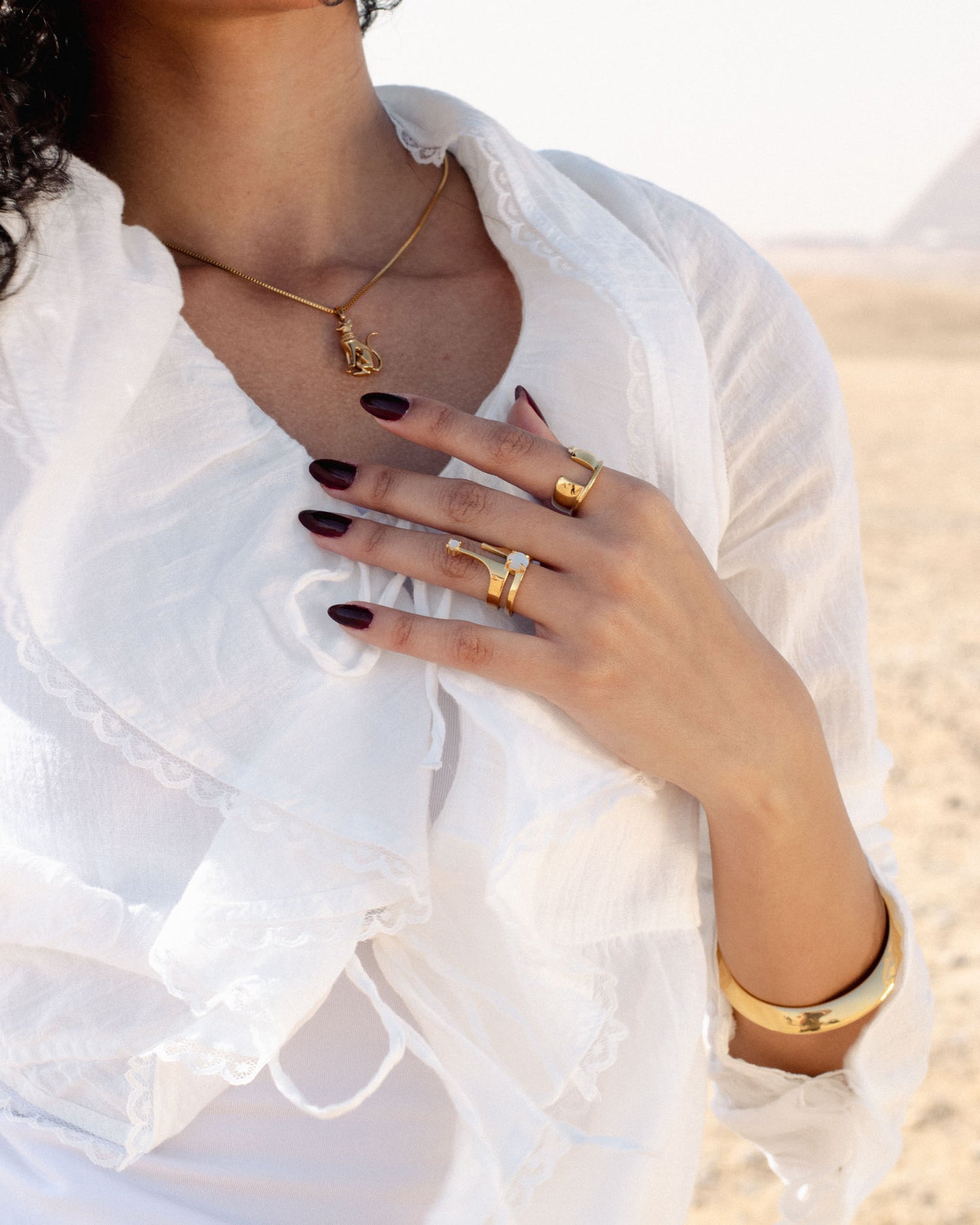 Kiya Ring in Gold