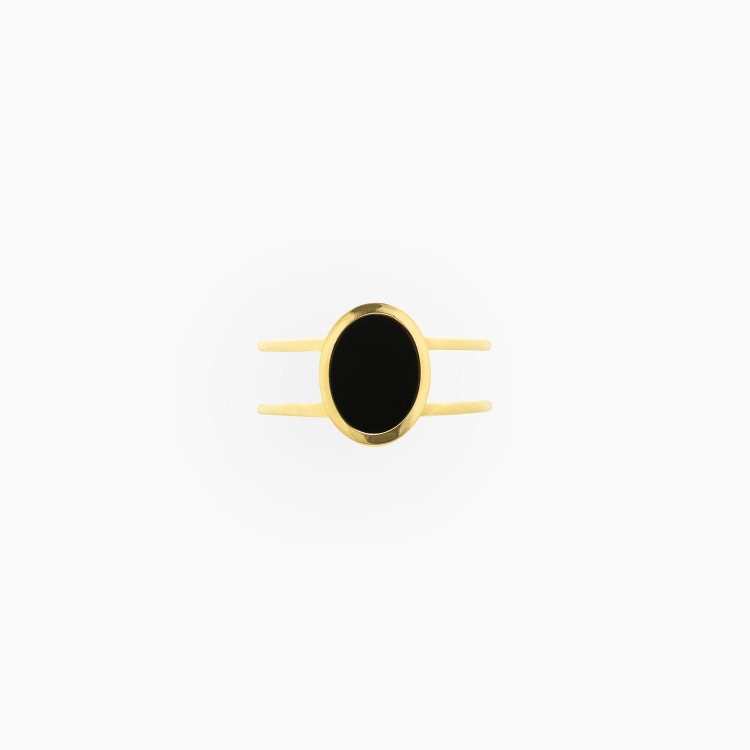Black Oval Ring