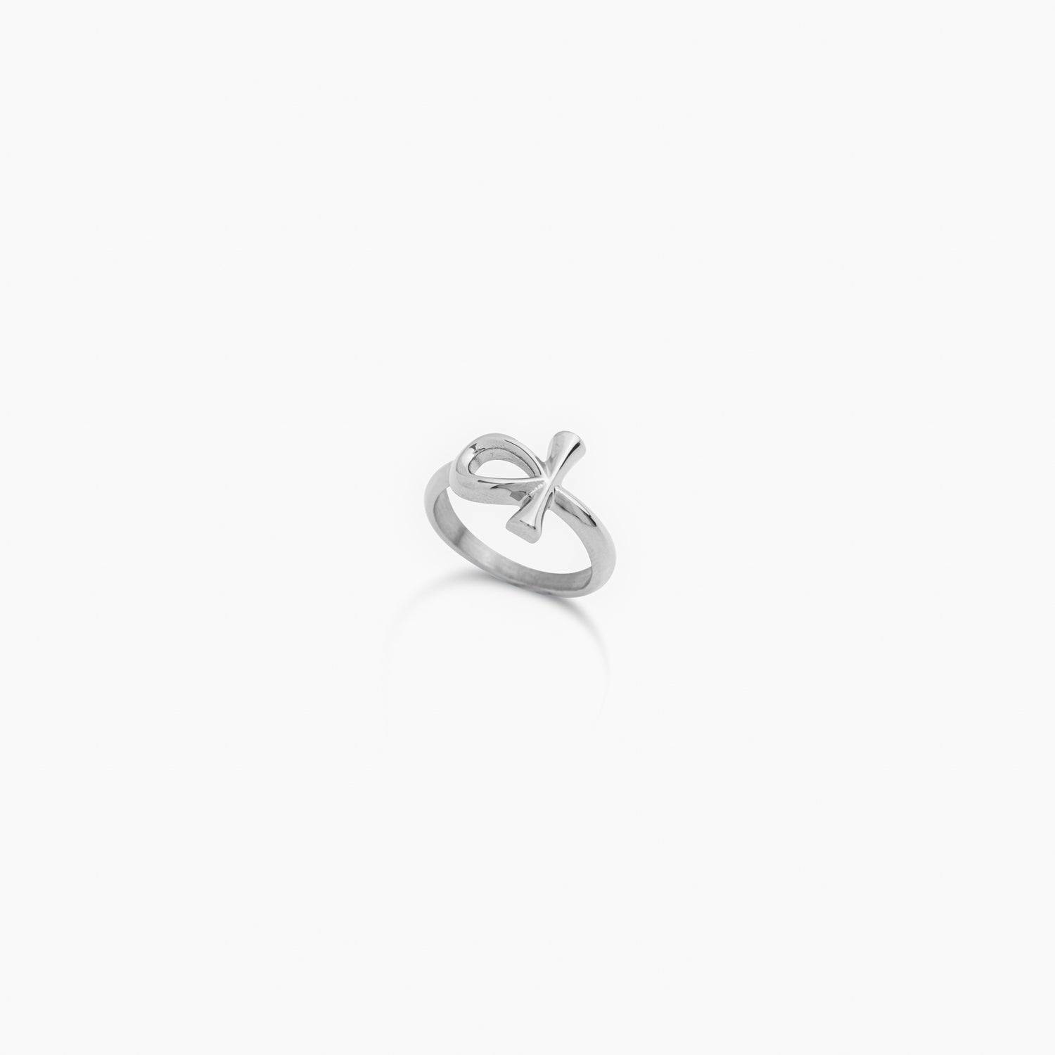 Ankh Ring in Silver