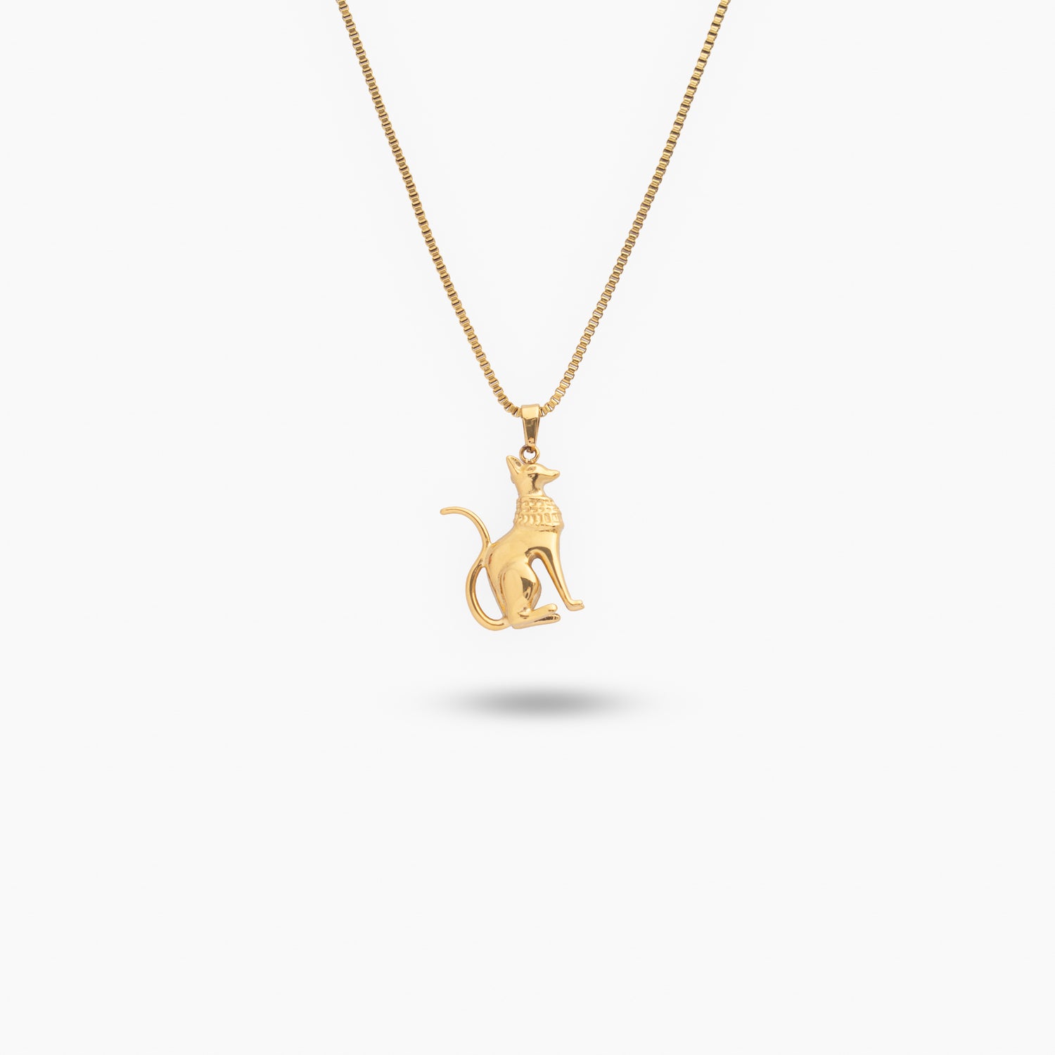 Bastet Necklace in Gold