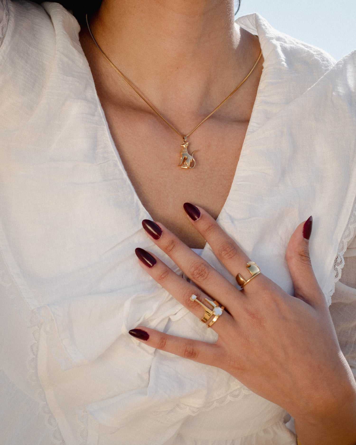 Pylon Ring in Gold