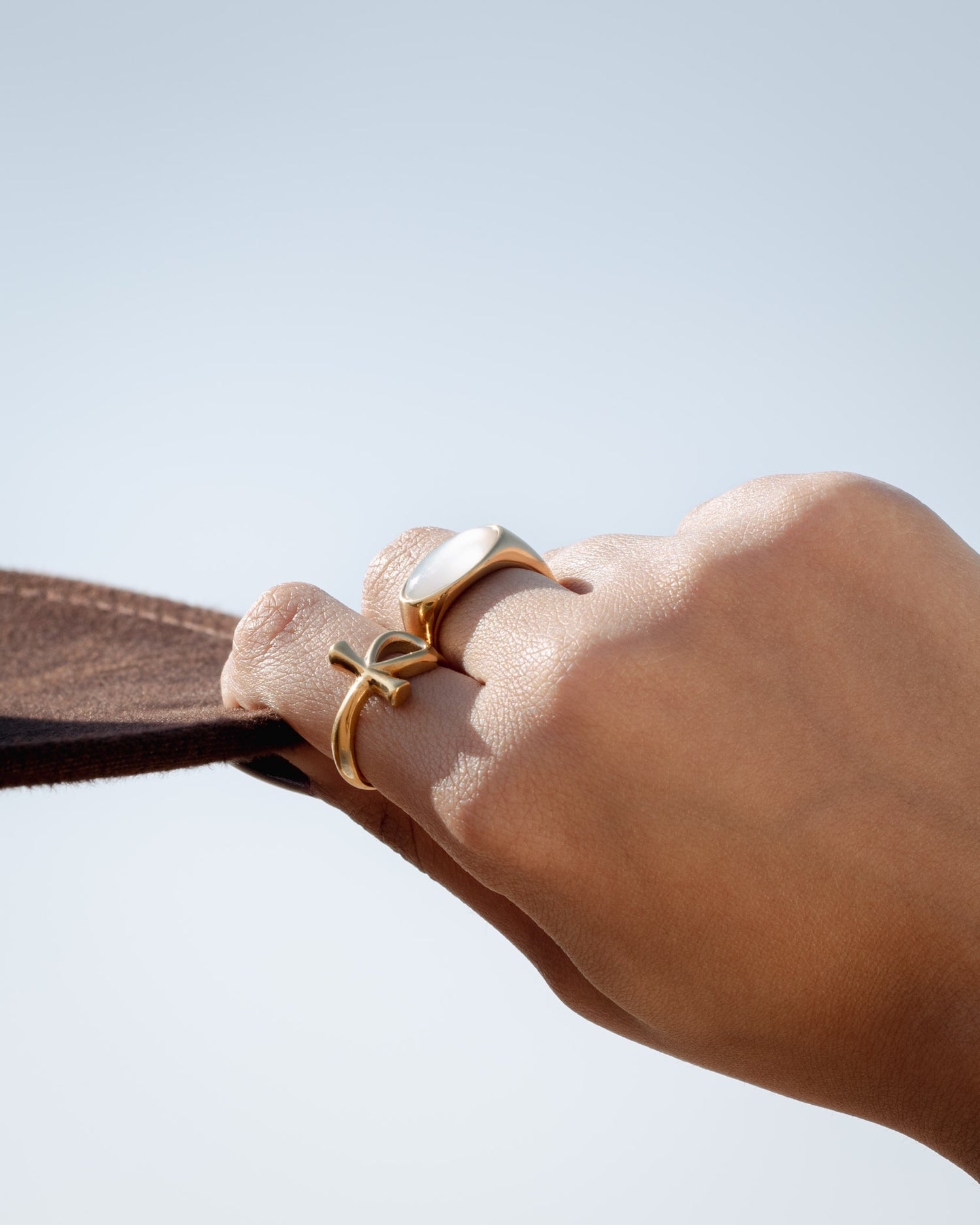 Ankh Ring in Gold