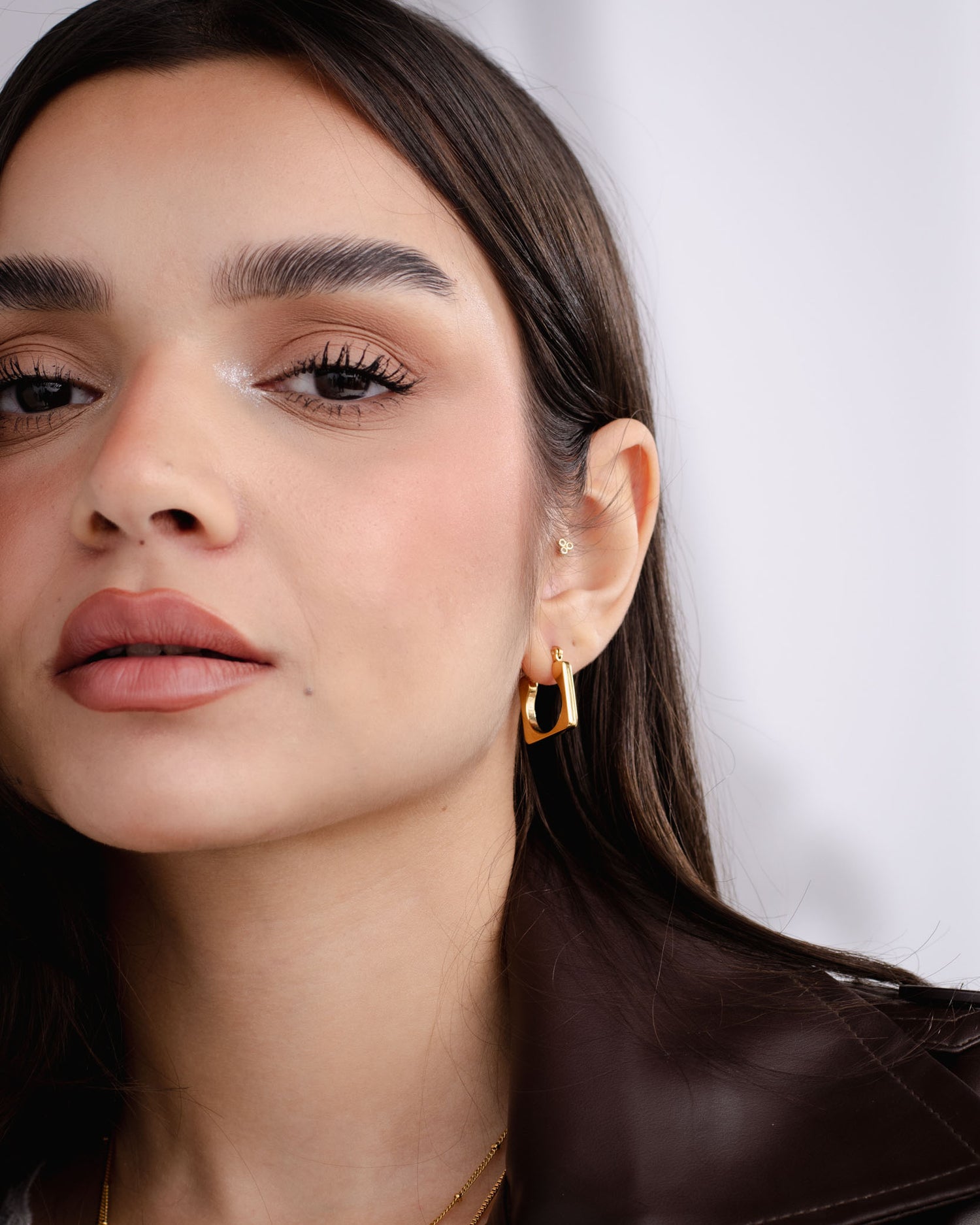 Olea Earrings in Gold