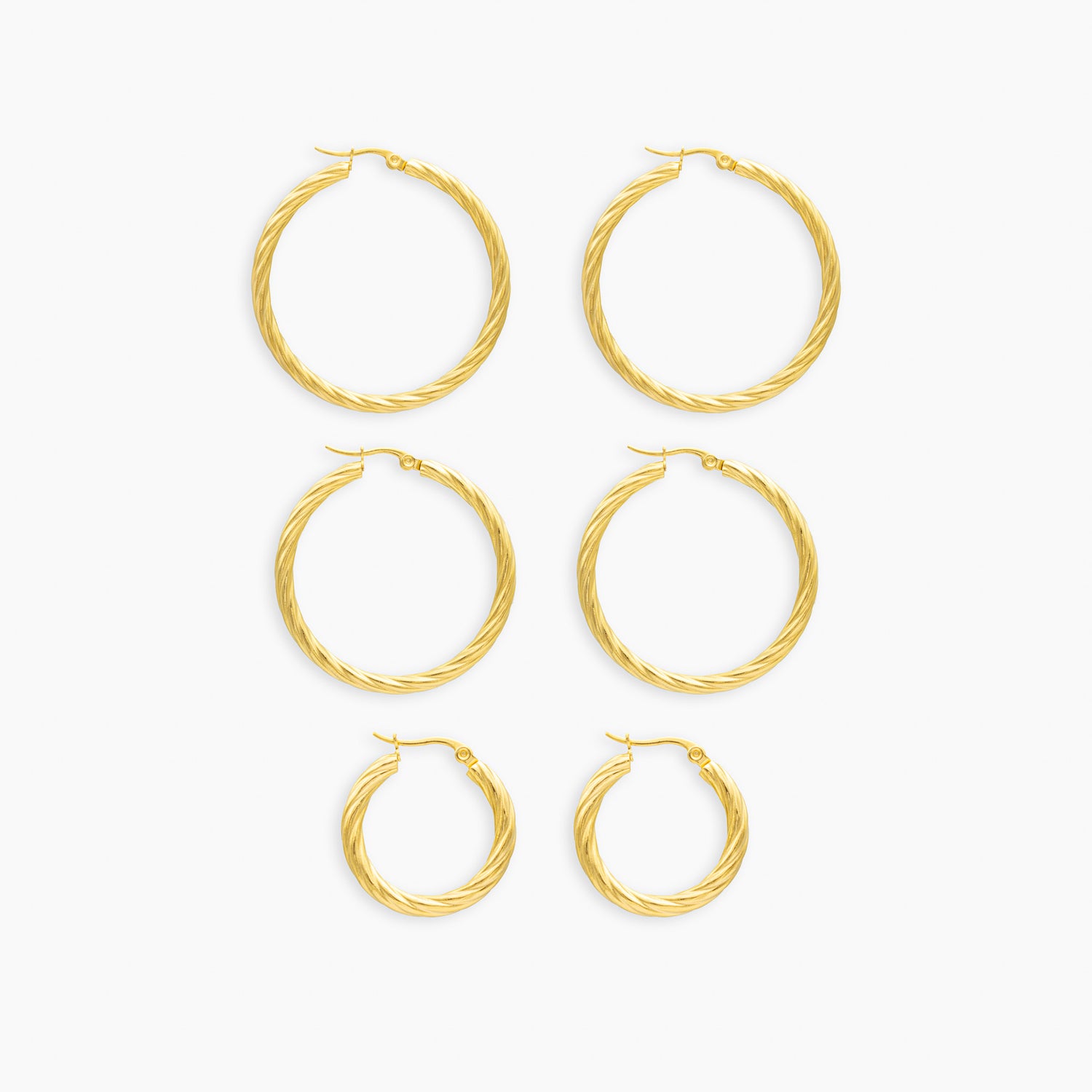 Helen earrings Set in Gold