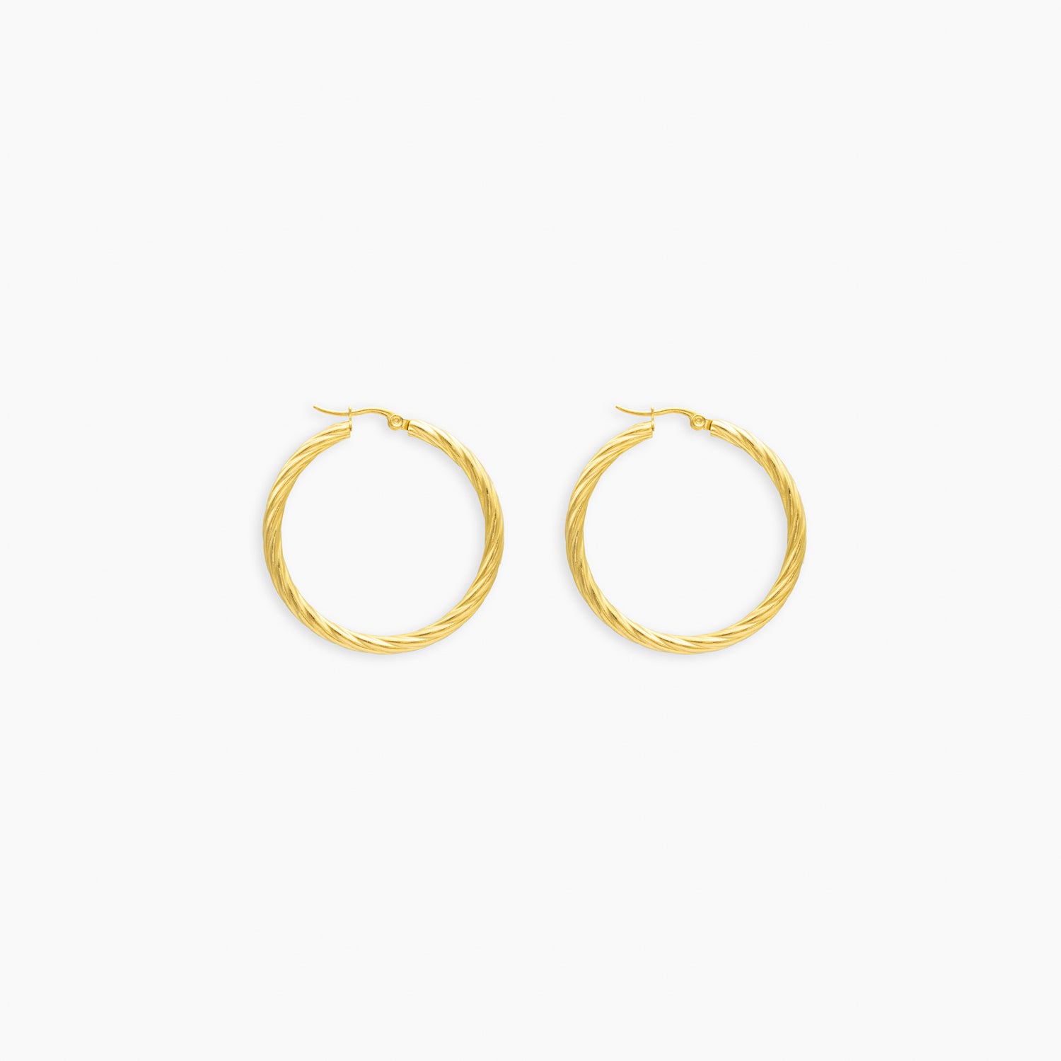 Helen earrings medium gold