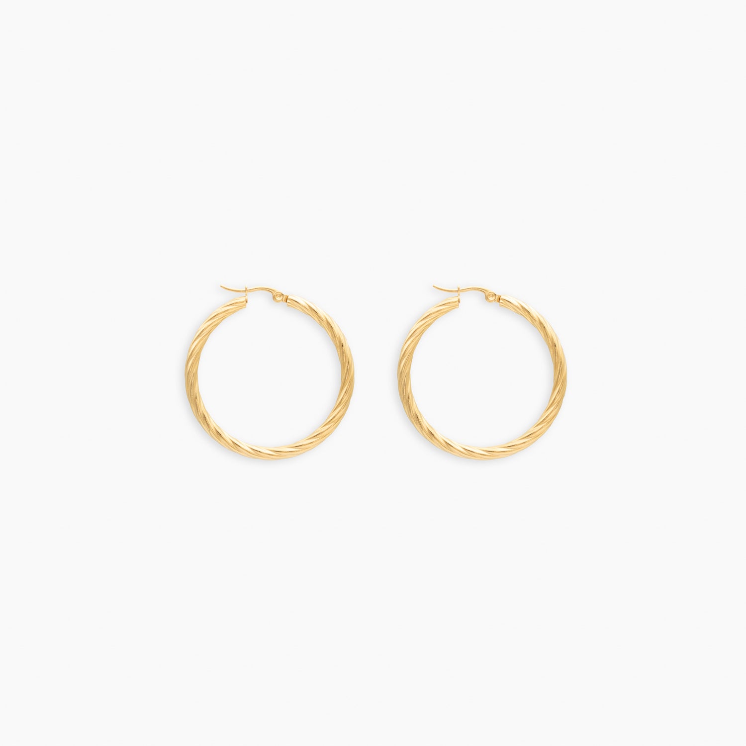Helen earrings medium gold