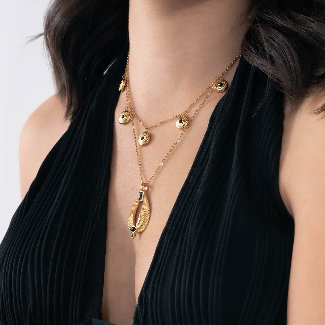 Ament Necklace in Gold