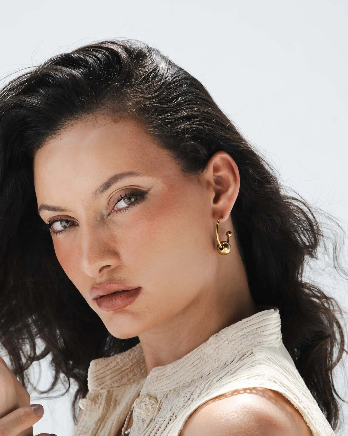 Orbit Earrings in Gold