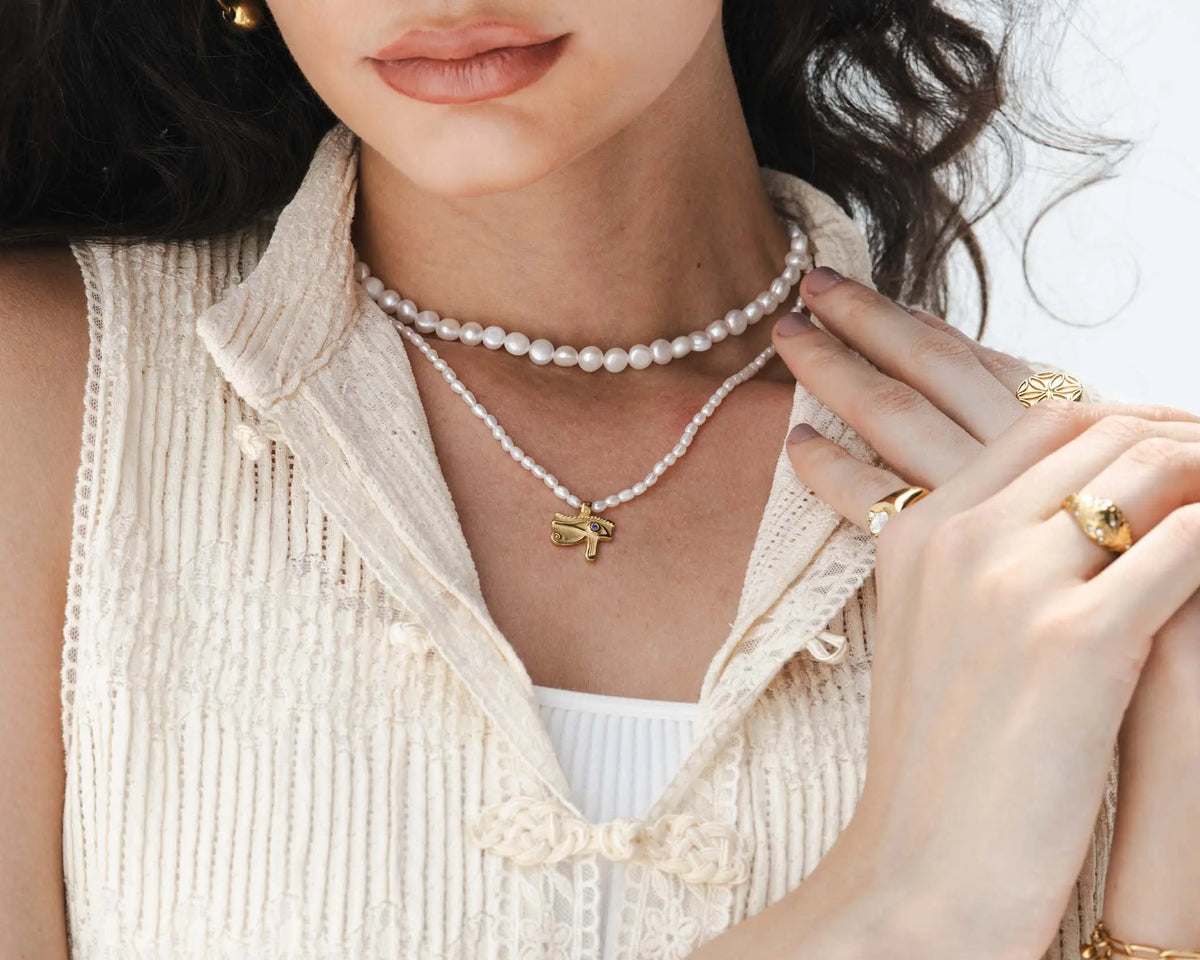 Eden Necklace in Gold