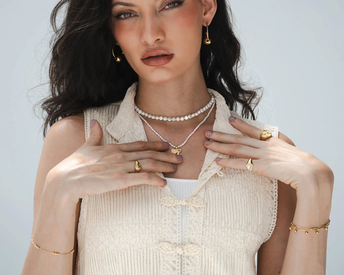 Grace Necklace in Gold