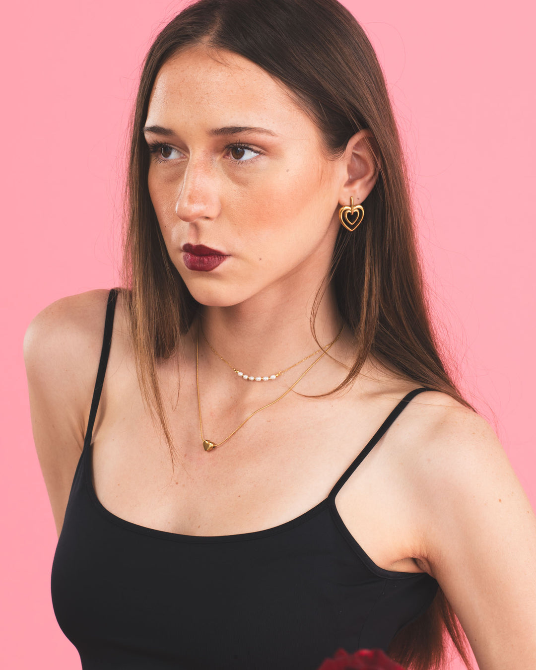 Bubblegum Heart Necklace