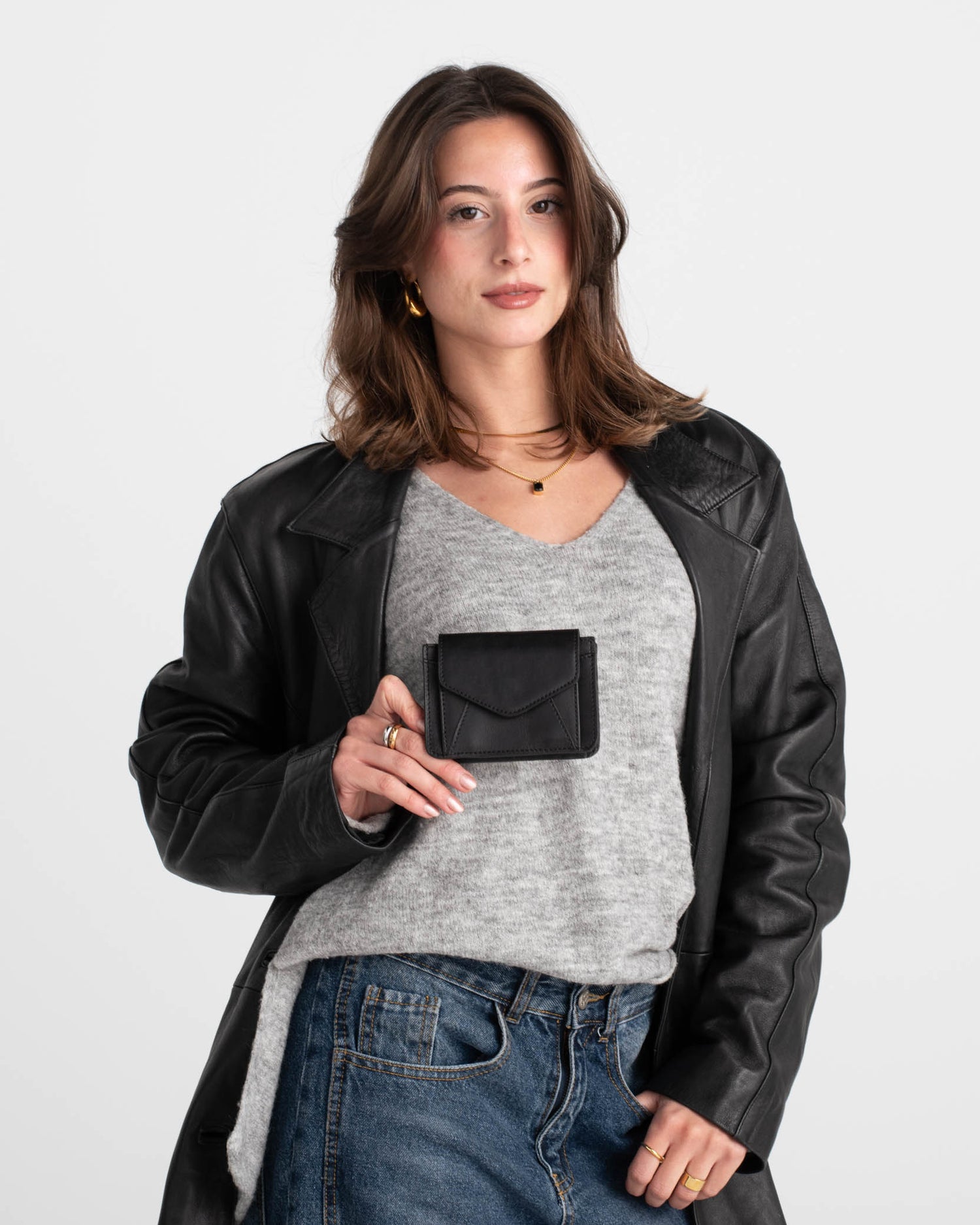 Emilia Wallet in Black