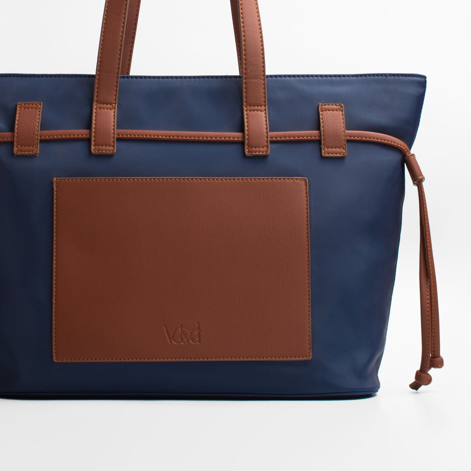 Abbie  tote in Navy Blue