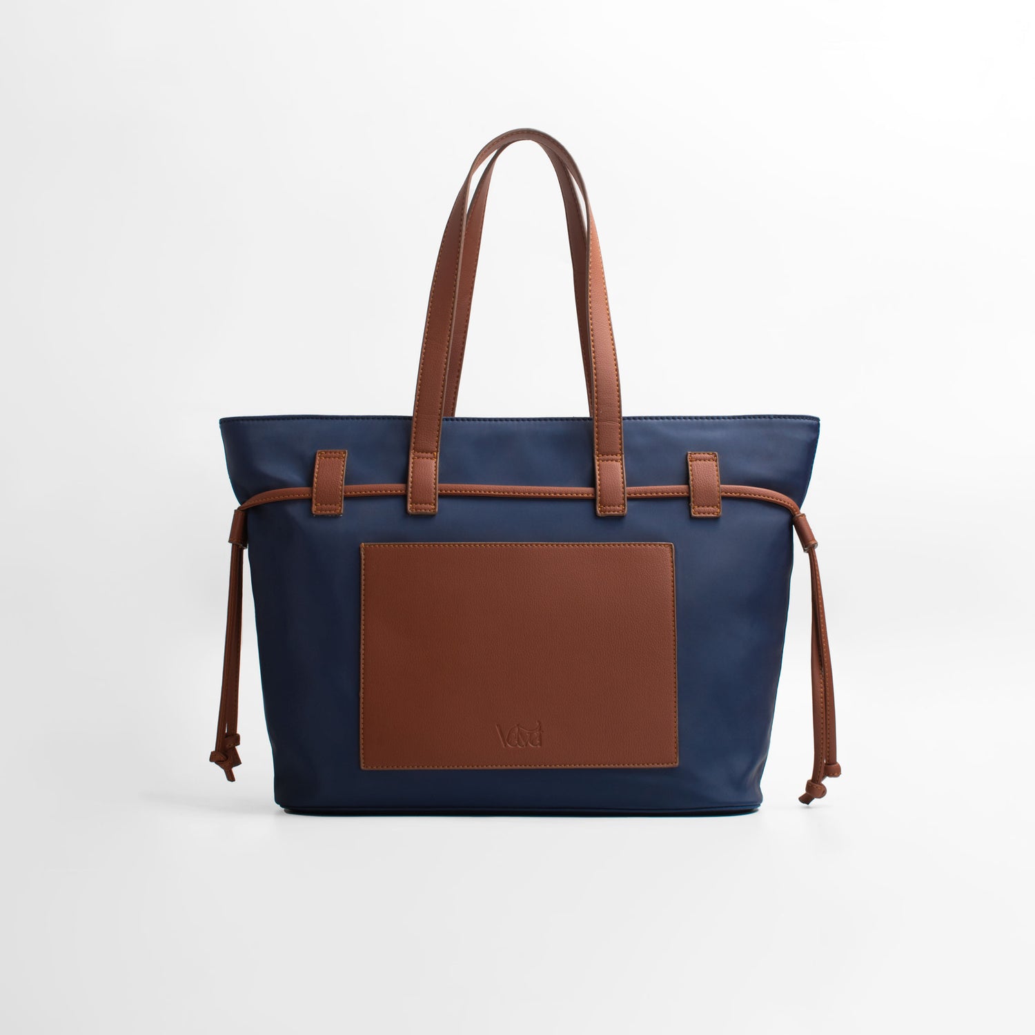 Abbie  tote in Navy Blue