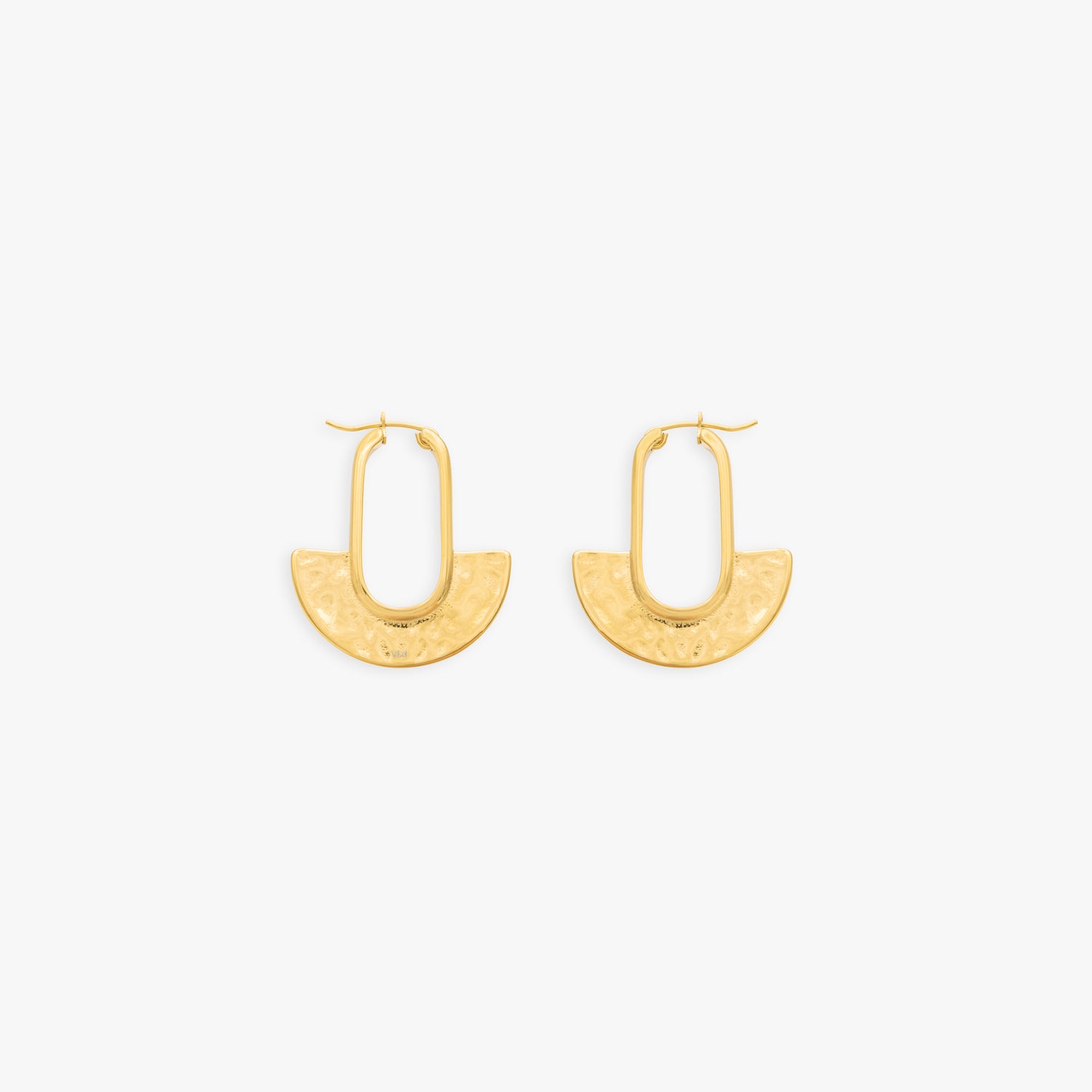 Dendera earrings in gold