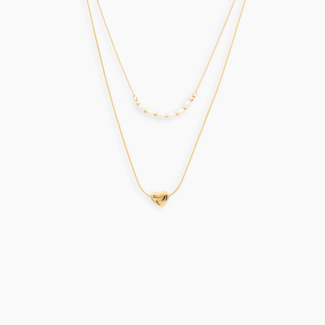 Bubblegum Heart Necklace