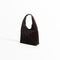 Plisse bag in brown