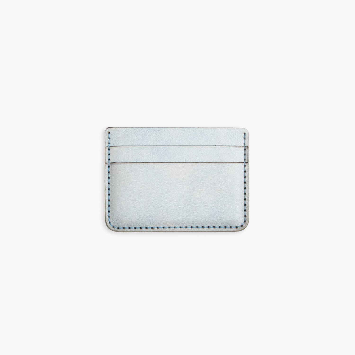 Velvet Cardholder in Ice Blue