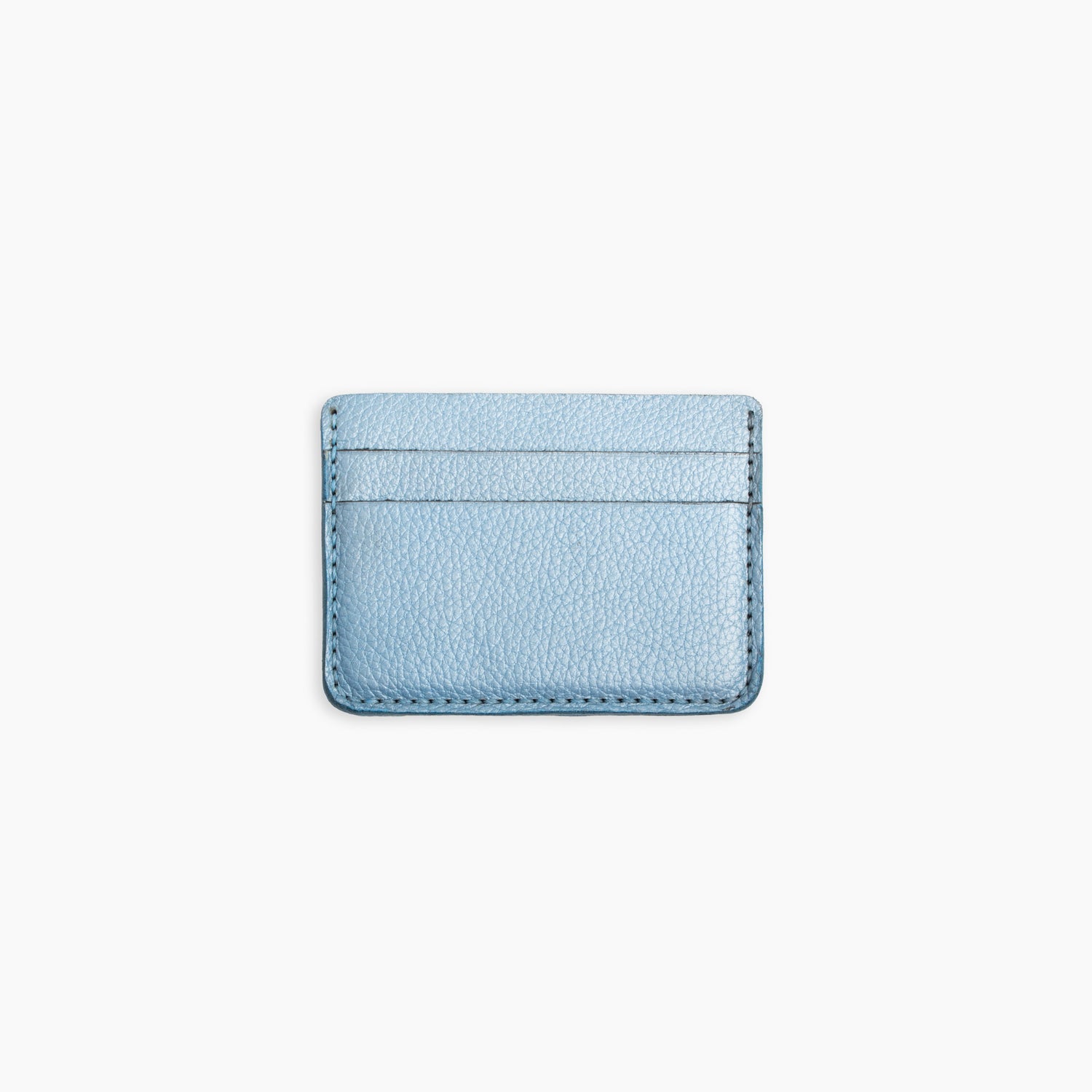 Velvet Cardholder in Powder Blue