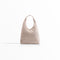 Plisse bag in off white