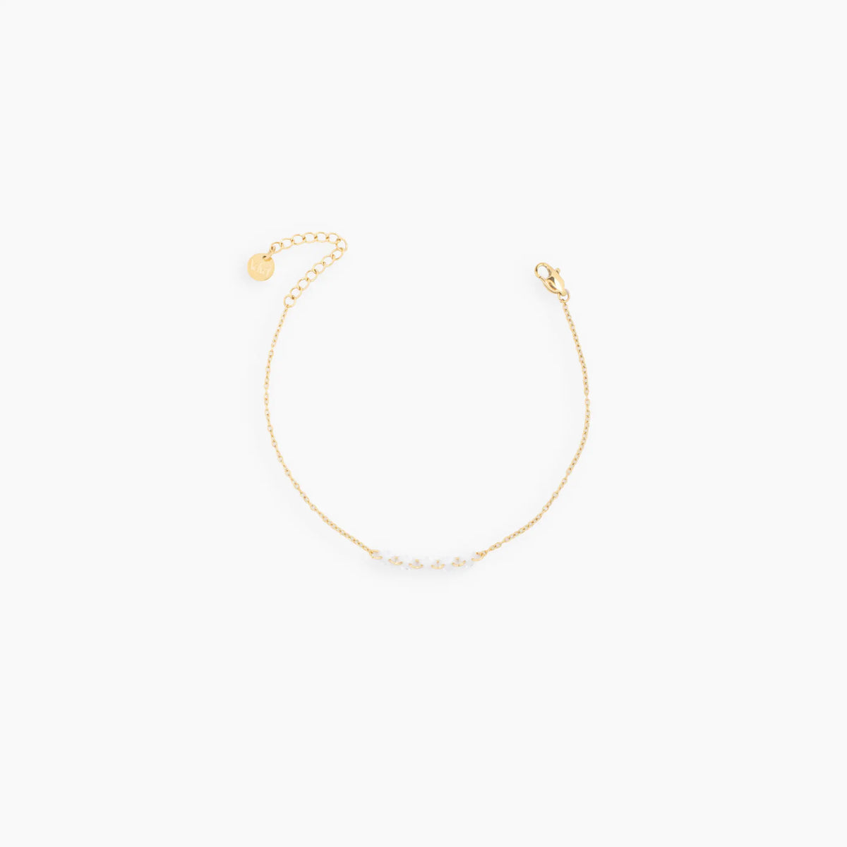 Coral Bracelet in Gold