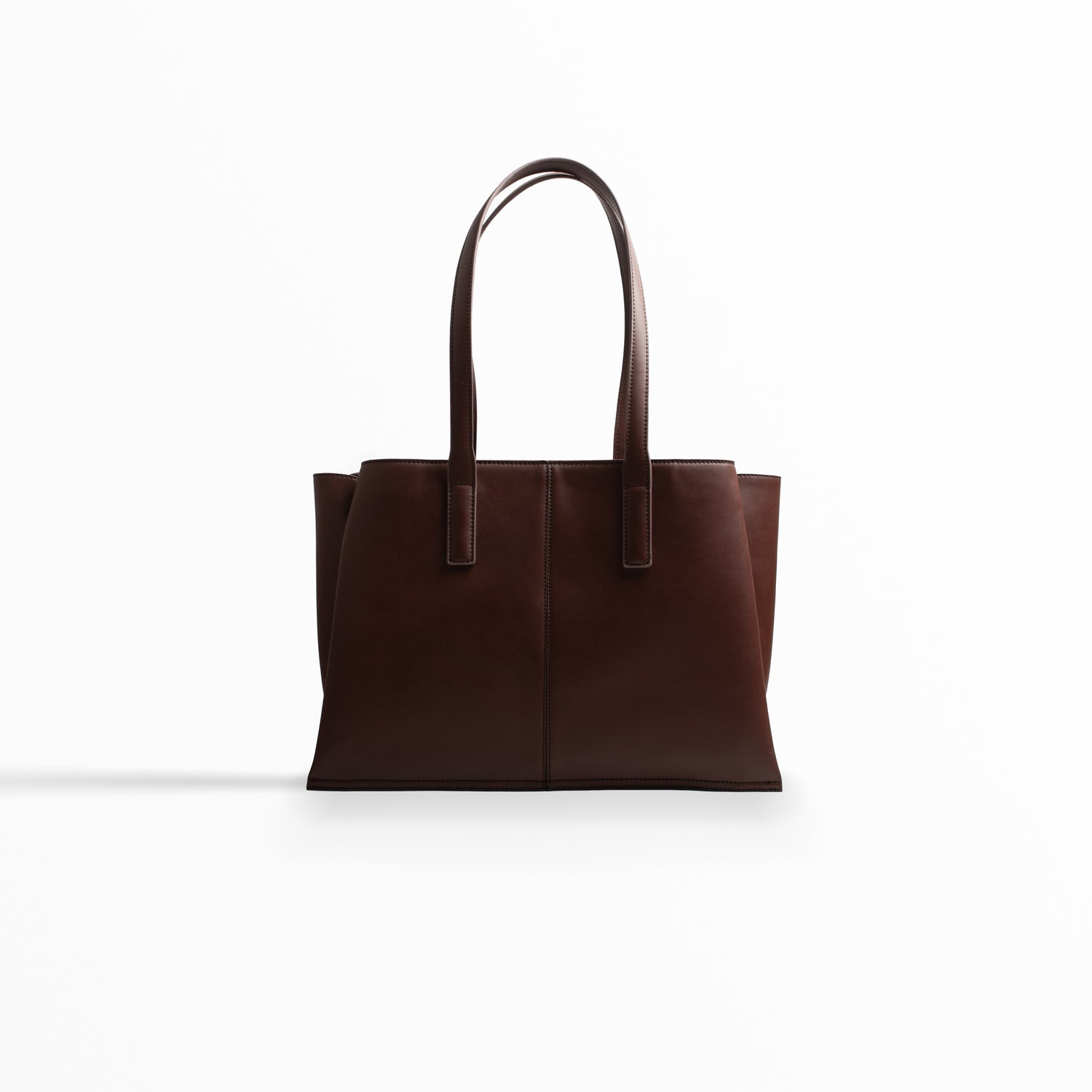 Merci Tote in chocolate