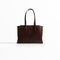 Merci Tote in chocolate