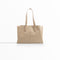 Merci Tote in Beige