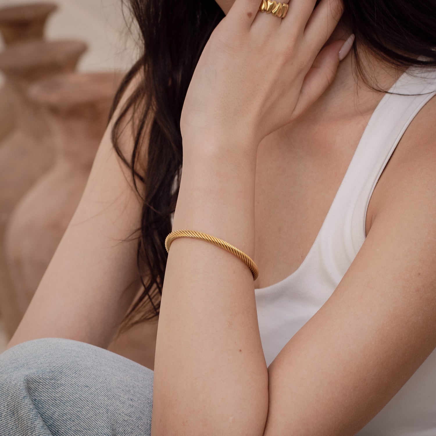 Camila Bracelet in gold
