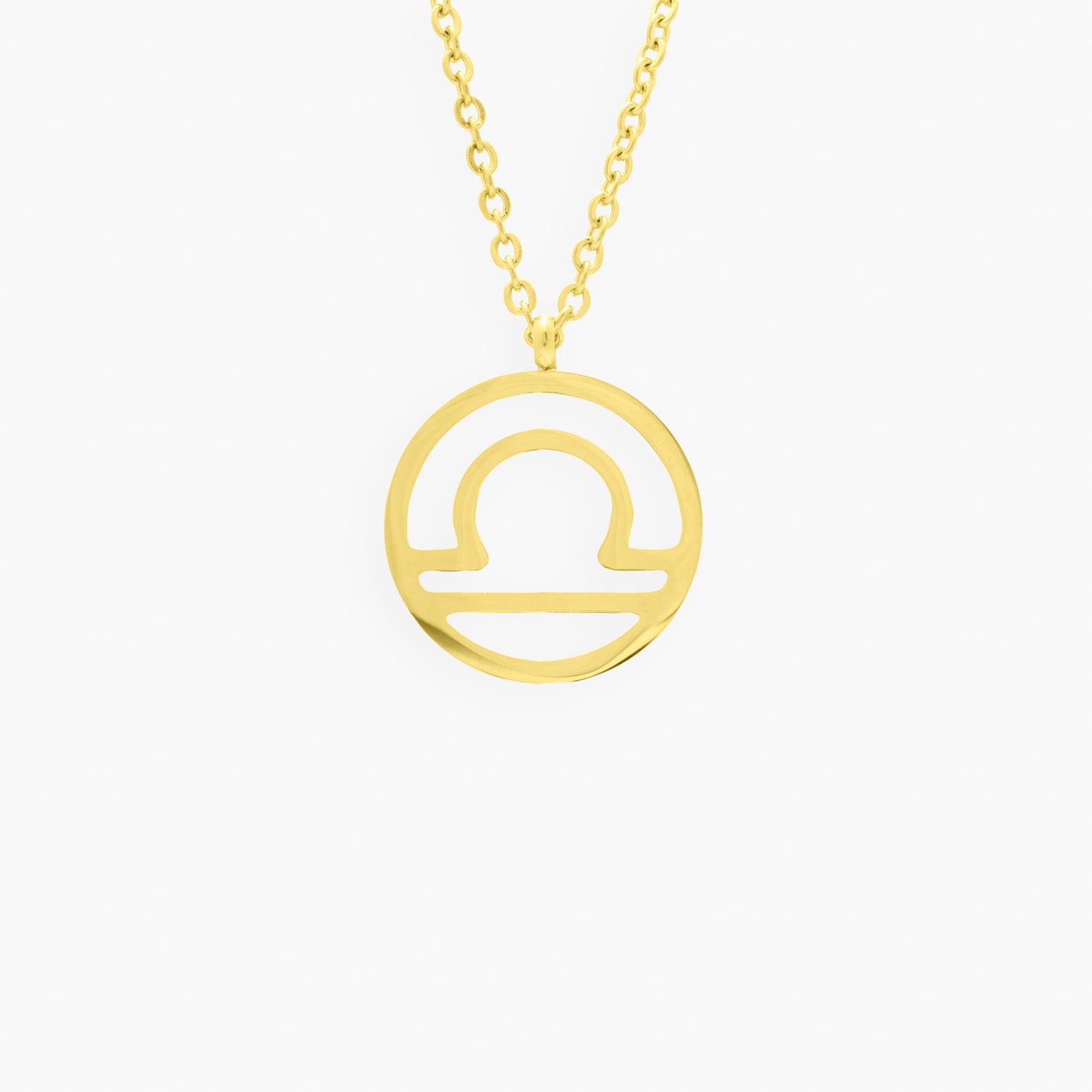 Soul Zodiac Necklace In Gold