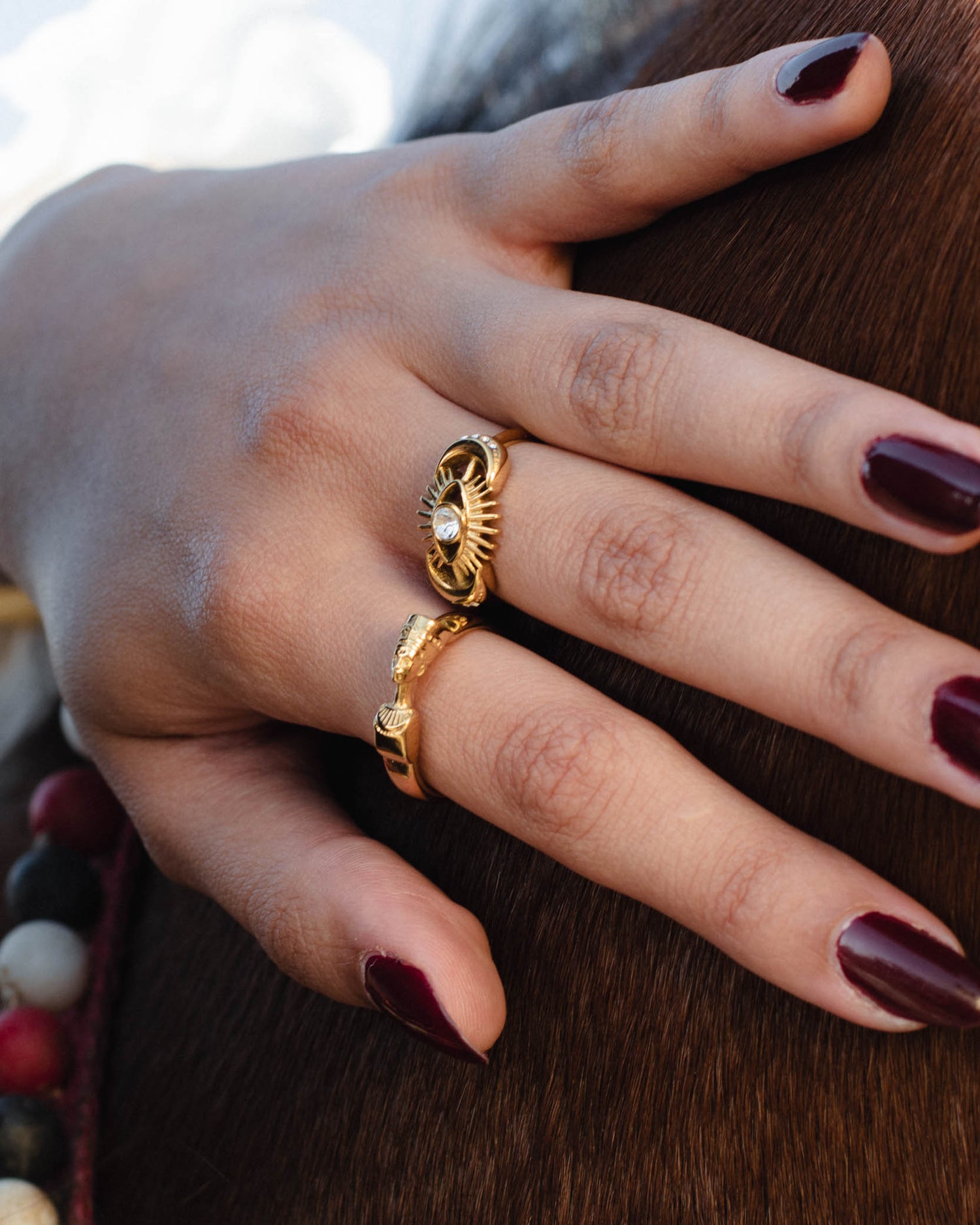 Aten Ring in Gold
