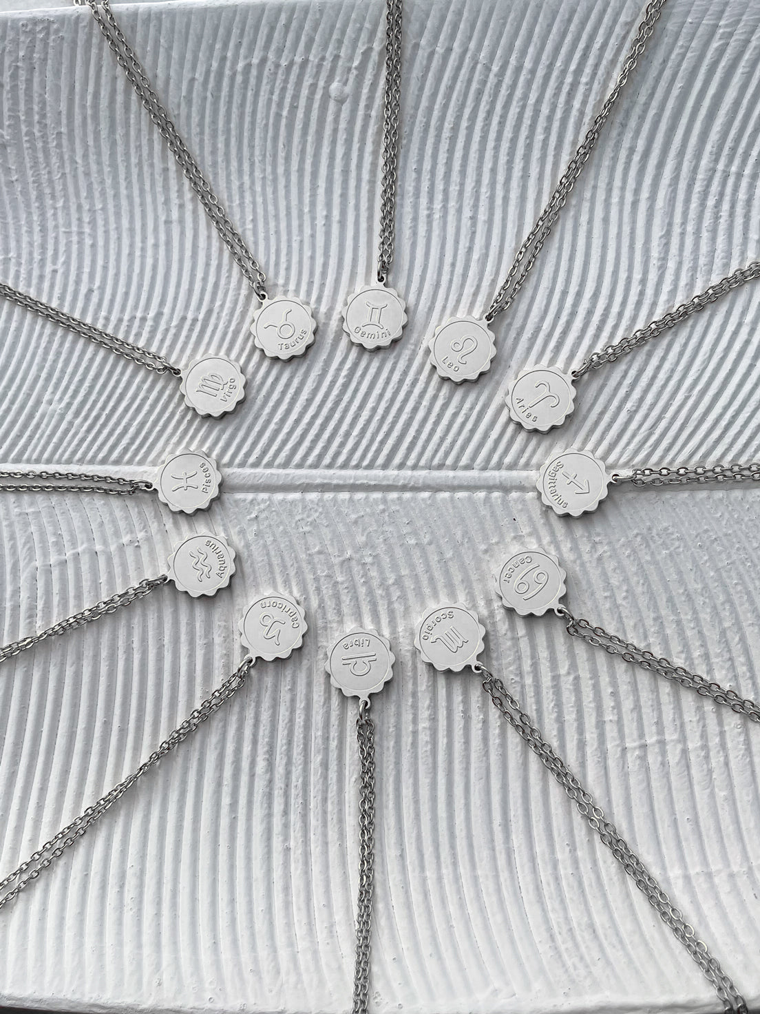 star zodiac Necklace In Silver