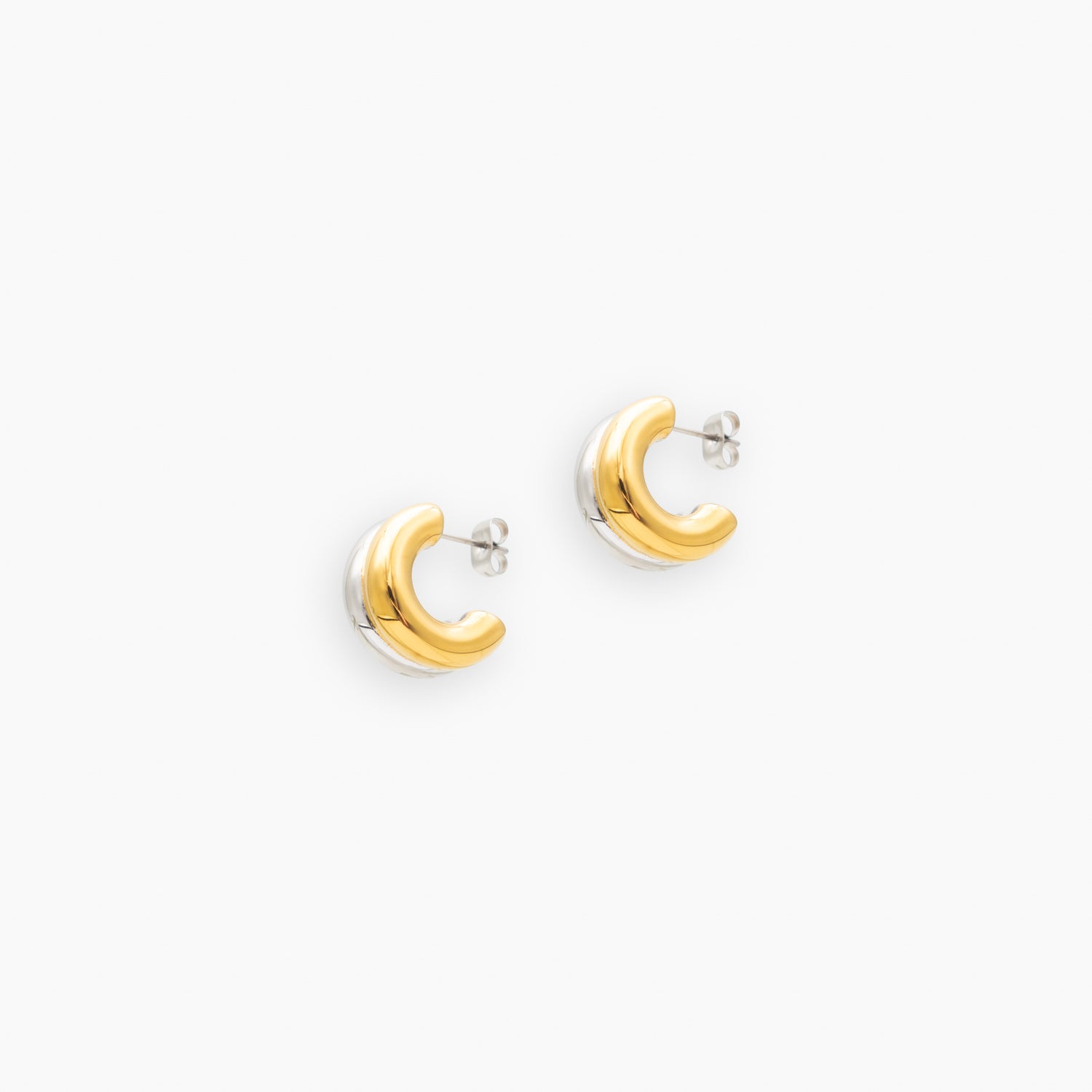 Twin Hoop Earrings