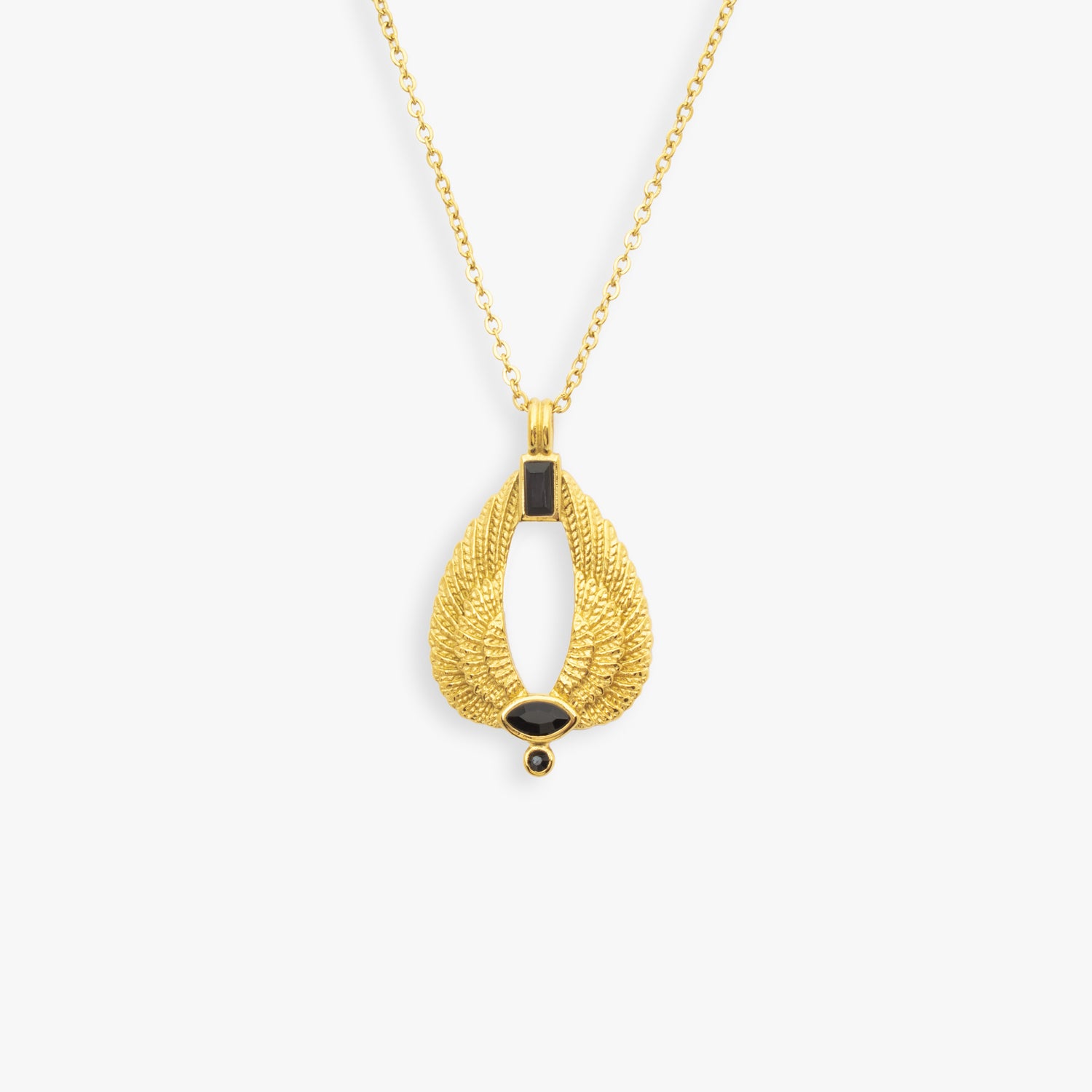 Auset necklace in gold