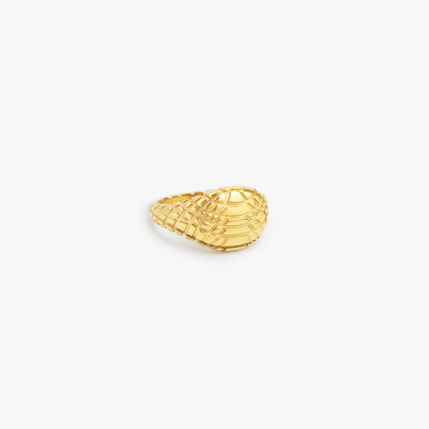 Serpina Ring in Gold