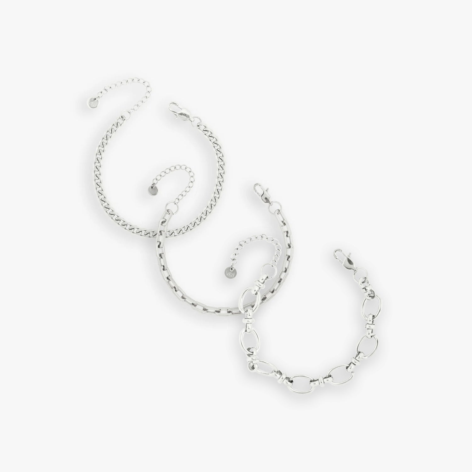 Twilight Bracelet set in Silver